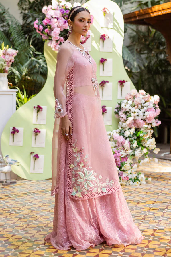 ZURI BY ZAINAB - Pink with Dhaka Pant