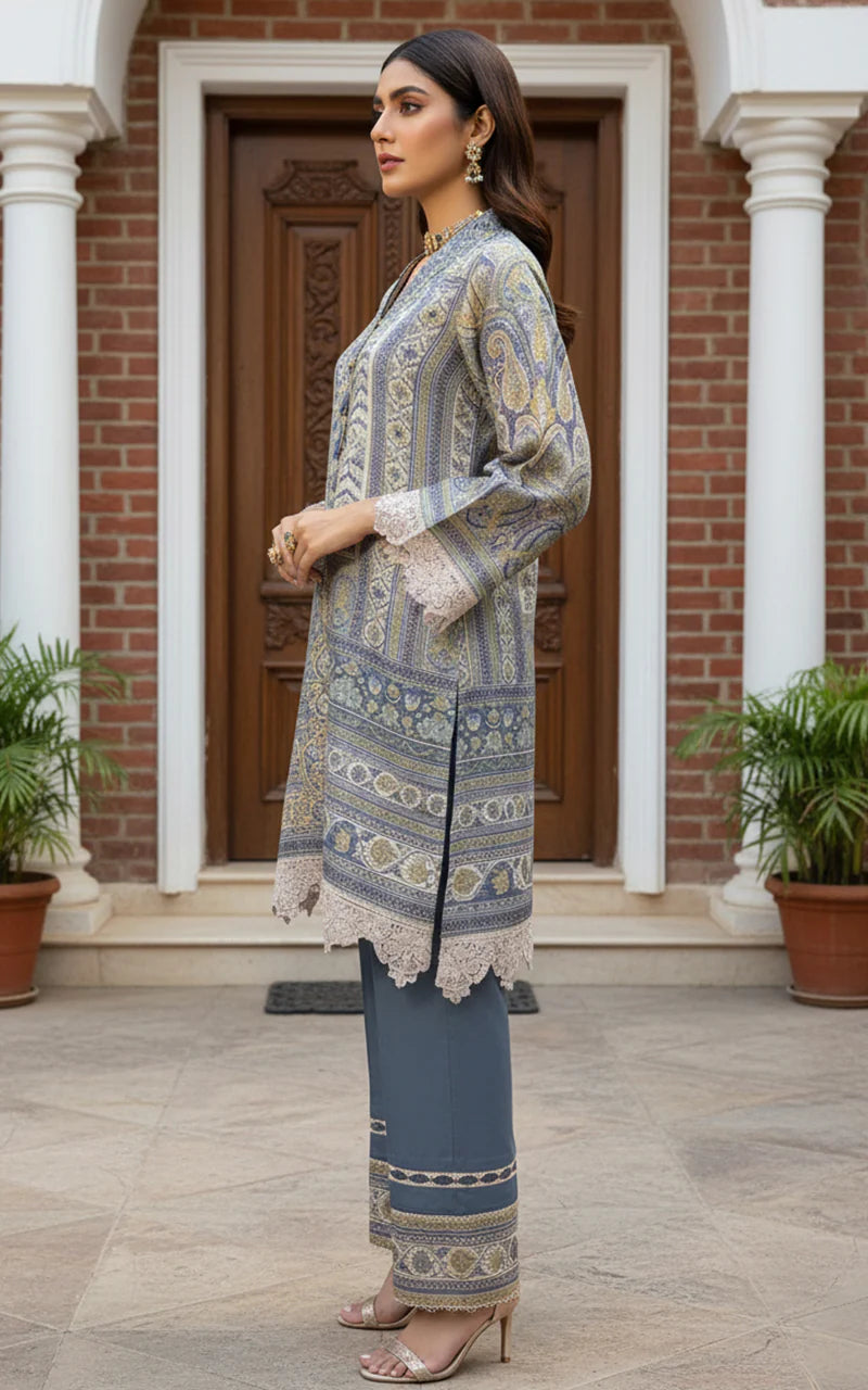 THREADS AND MOTIFS-Dark grey