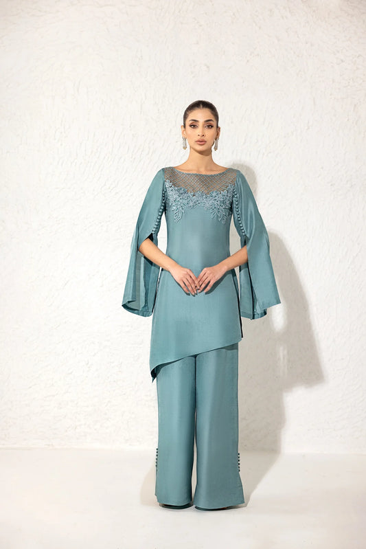 ANAM AHKLAQ - Lina-Ice Blue