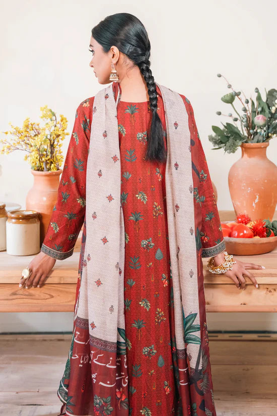 Manto - Gulzaar Maroon (Dupatta)