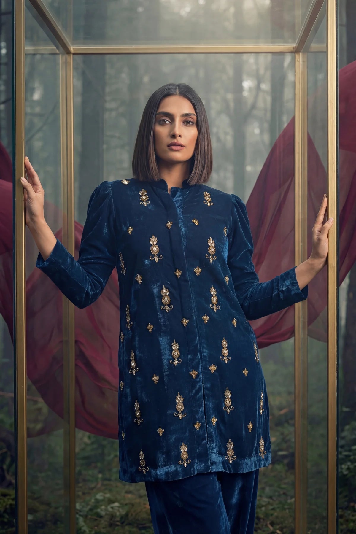 HUMAYUN ALAMGIR ( WOMENWEAR) - Frosted Set