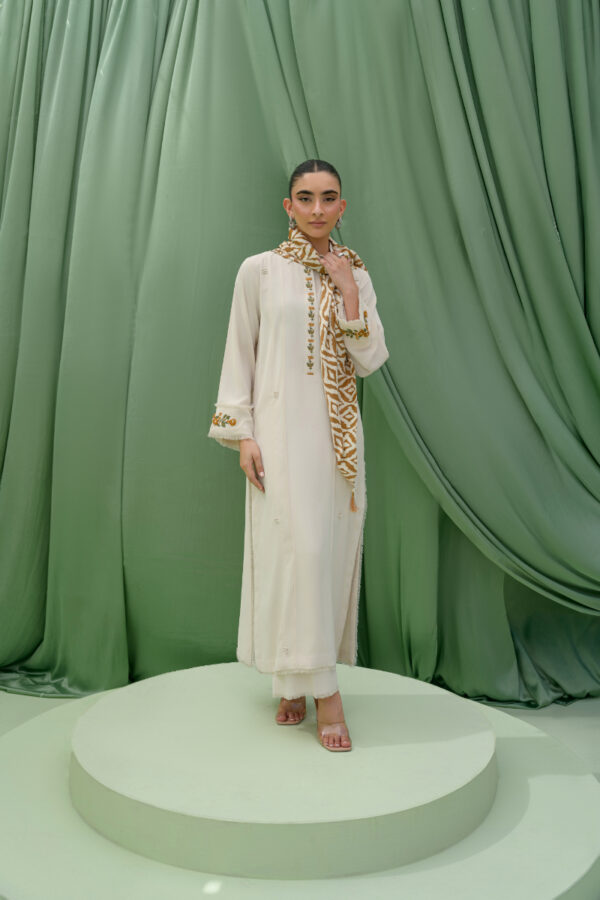 AMNA IQBAL -Zoe creme mustard