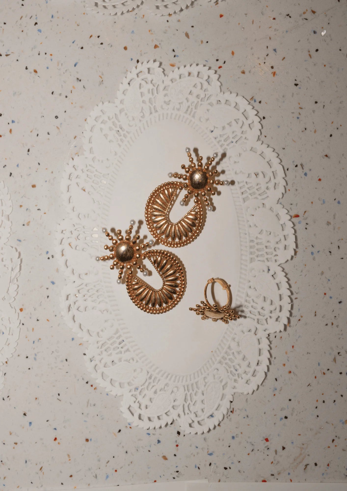 ESFIR - Chand Sitara Earring