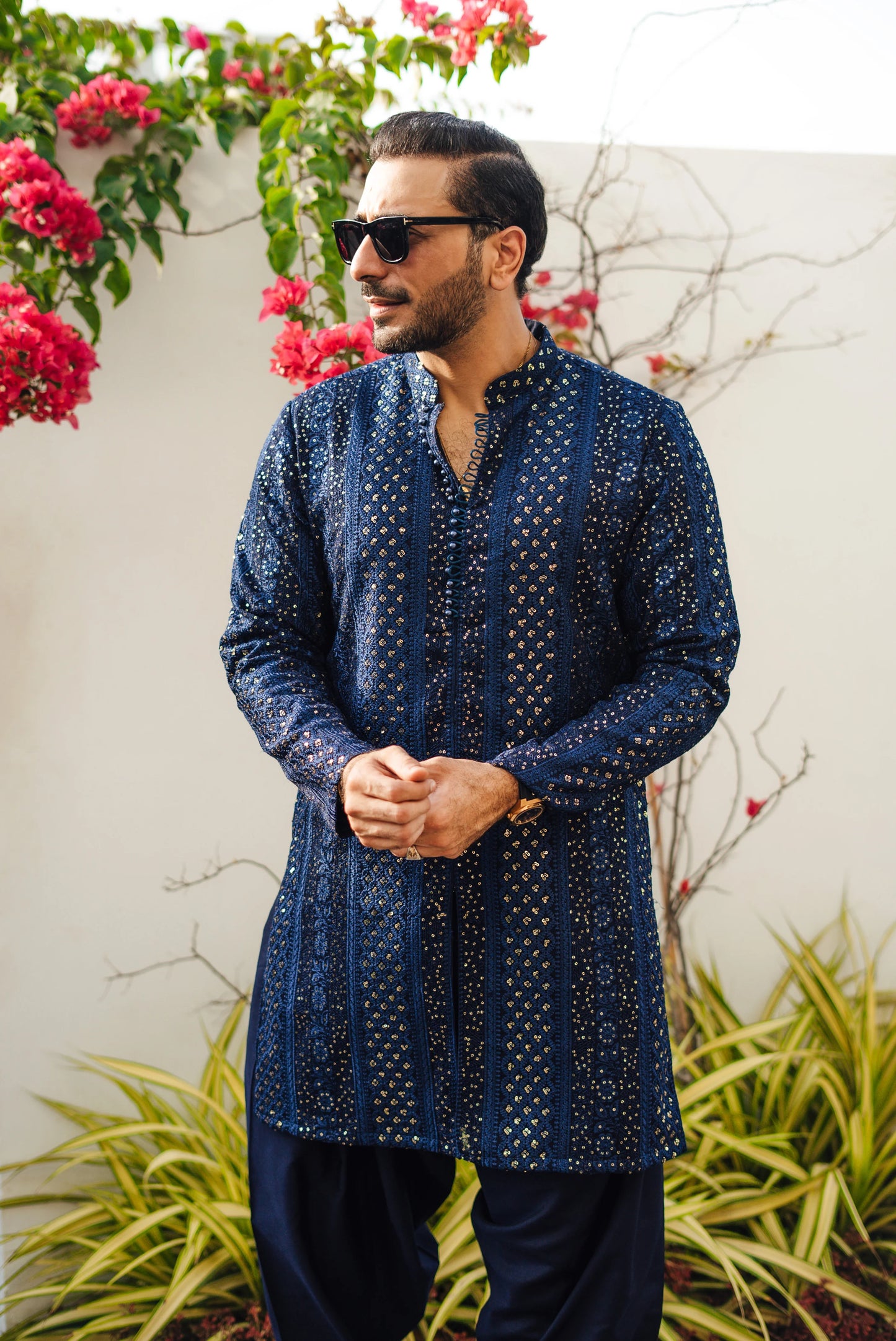 HUMAYUN ALAMGIR (MENSWEAR) - Blue Sequence