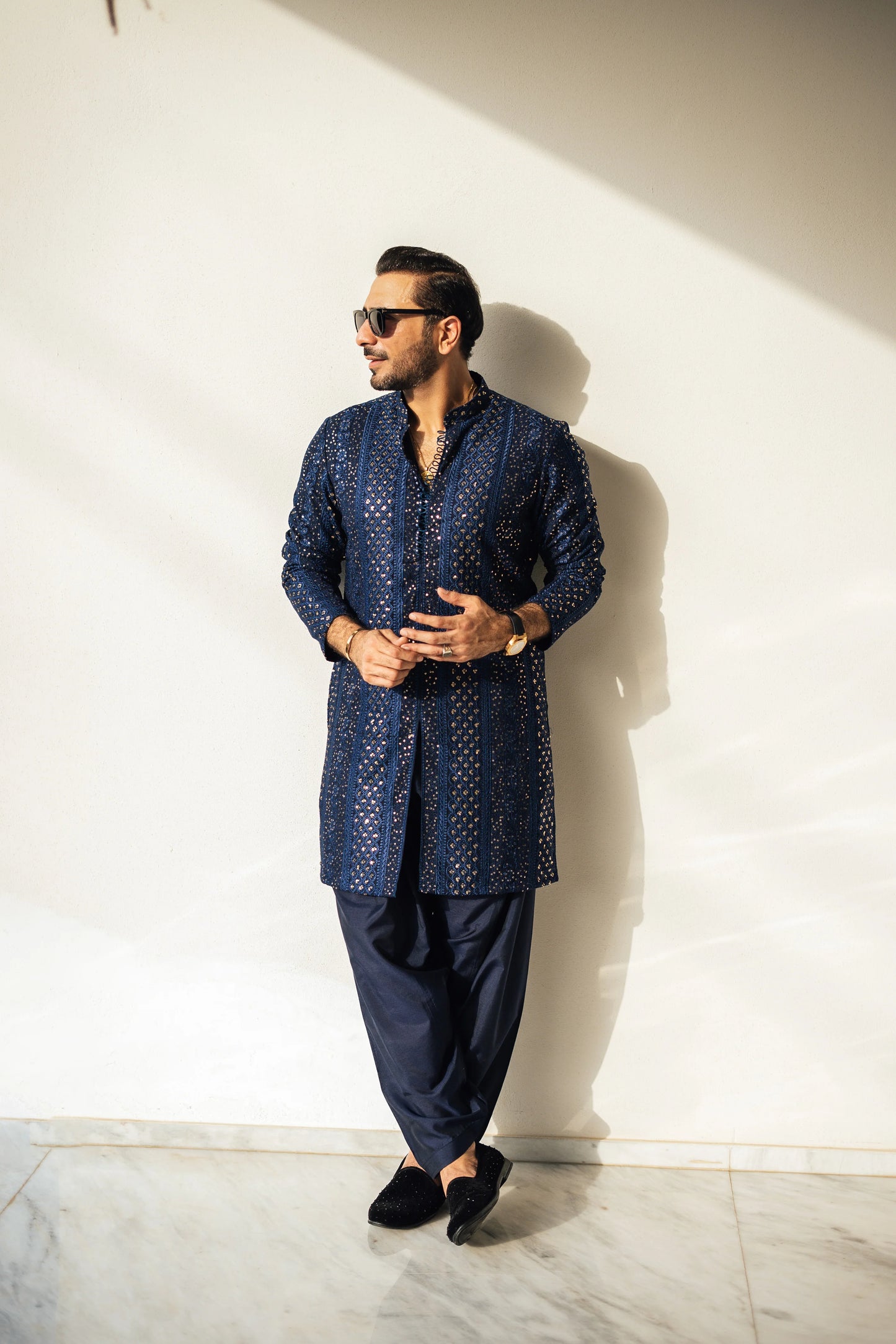 HUMAYUN ALAMGIR (MENSWEAR) - Blue Sequence