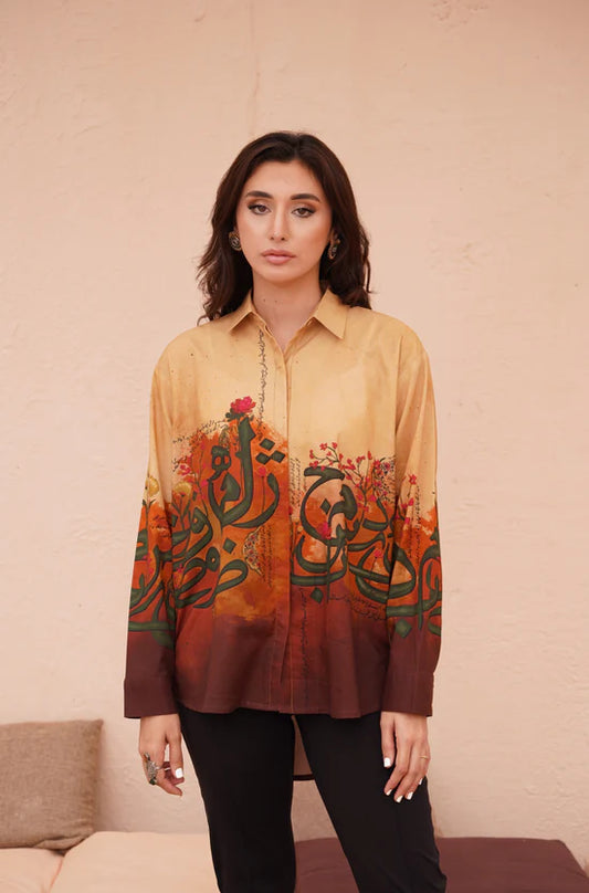 Manto -Noor  - Shades of Sunset Shirt