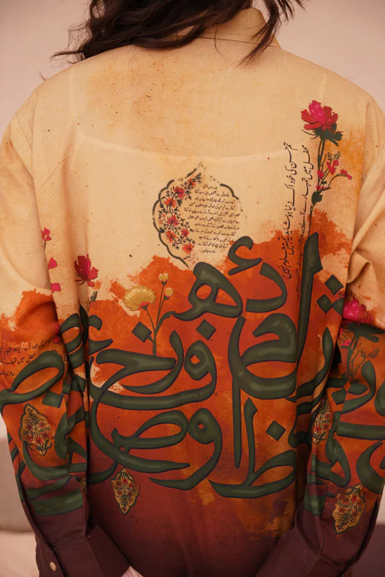 Manto -Noor  - Shades of Sunset Shirt