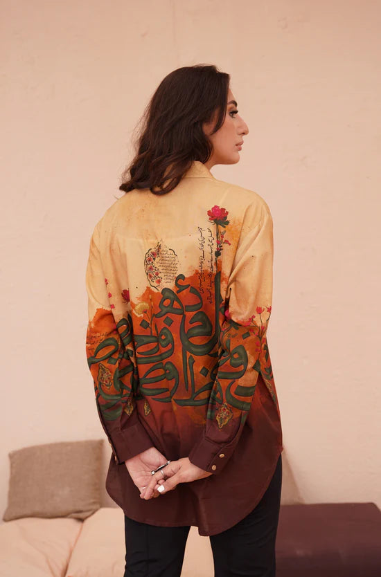 Manto -Noor  - Shades of Sunset Shirt