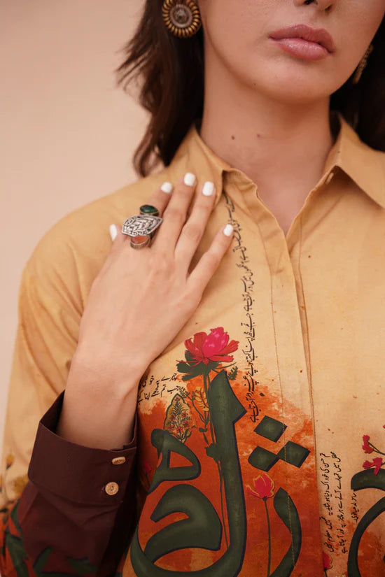 Manto -Noor  - Shades of Sunset Shirt