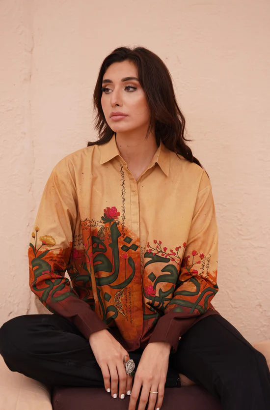 Manto -Noor  - Shades of Sunset Shirt