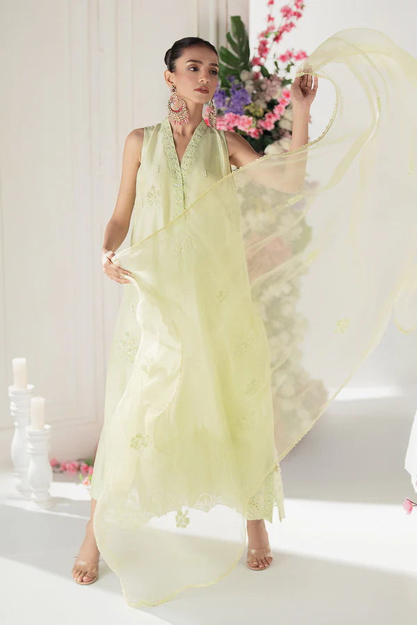 NIMRA KASHIF - Amina Mint Green