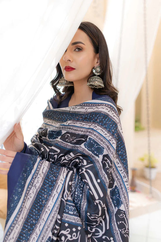 Manto - Rashk Shawl-Shawl- (BluE)
