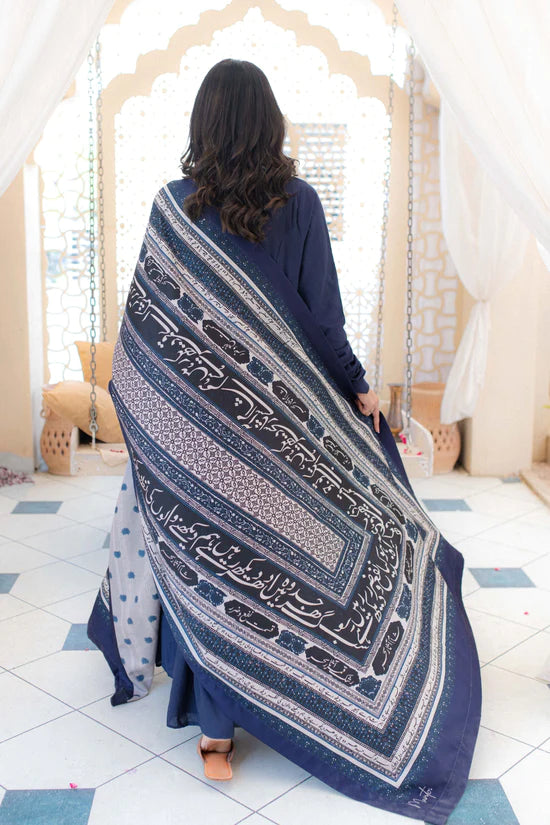 Manto - Rashk Shawl-Shawl- (BluE)