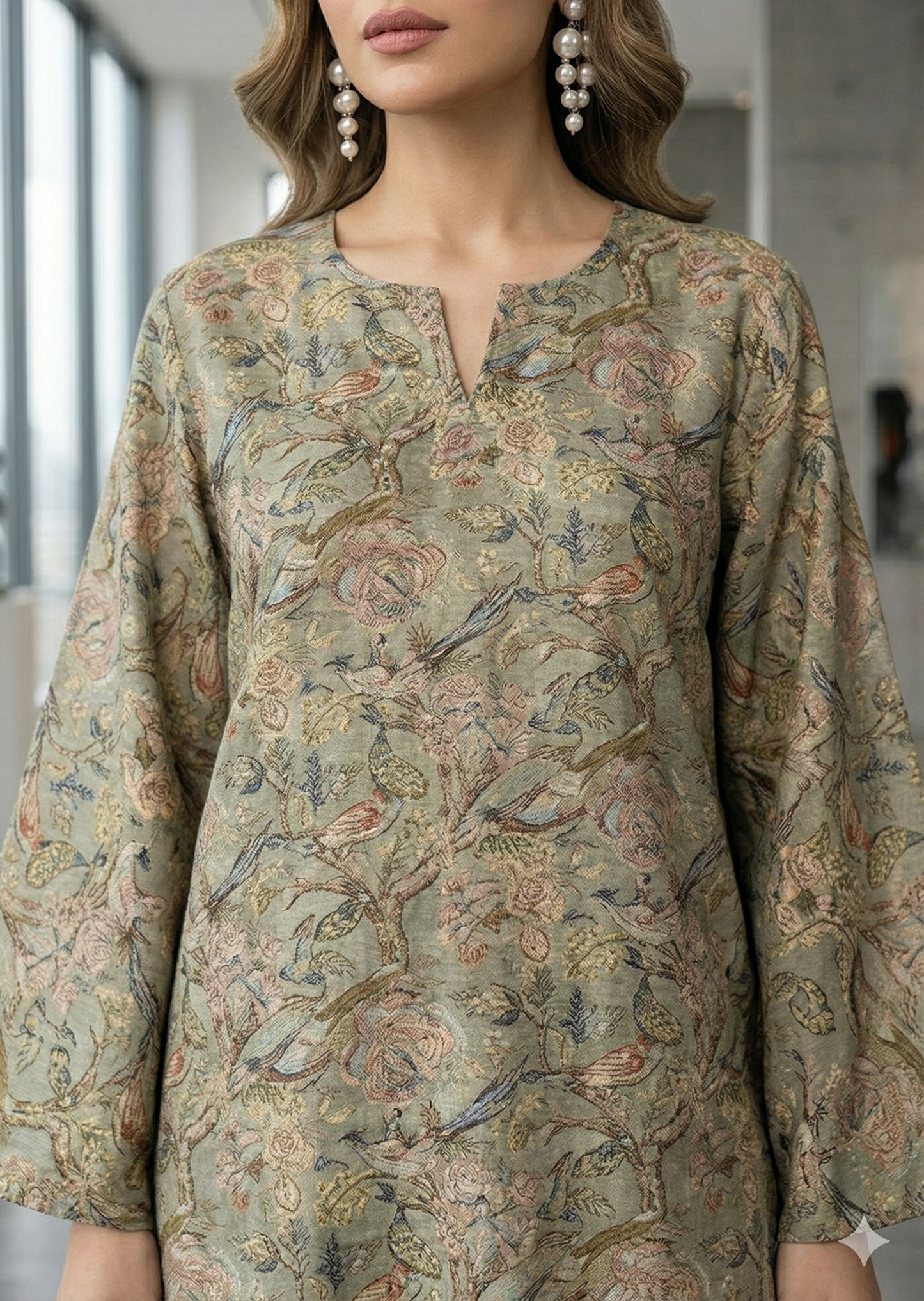 ASHJAIN SAFWAN - Olive Green