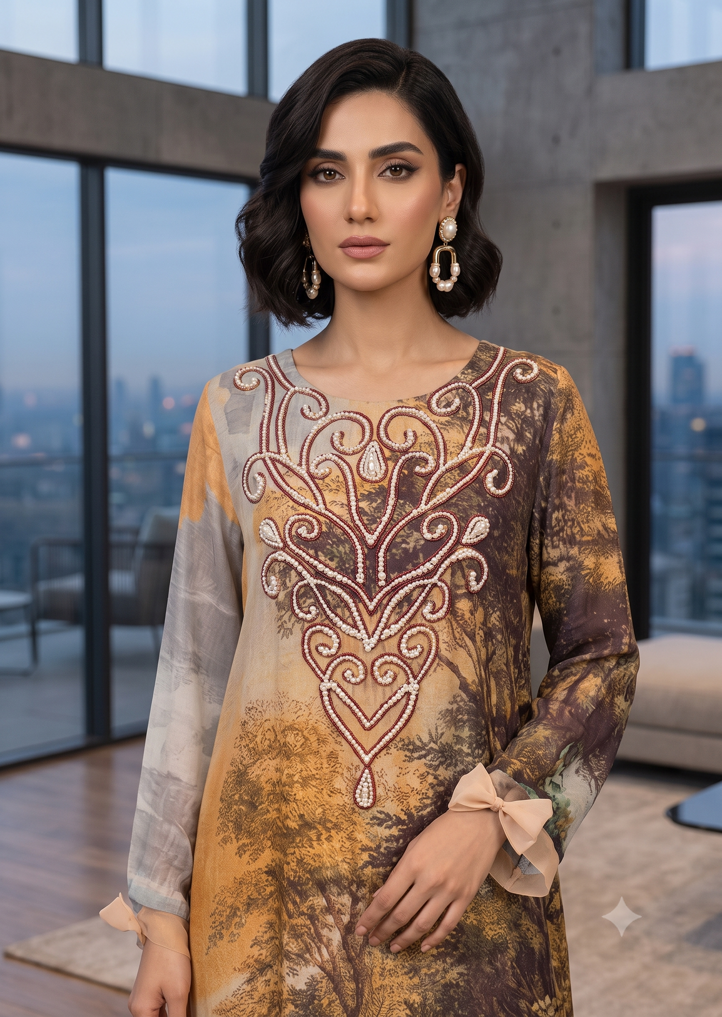 WAJEEHA ANSARI- Kaftan