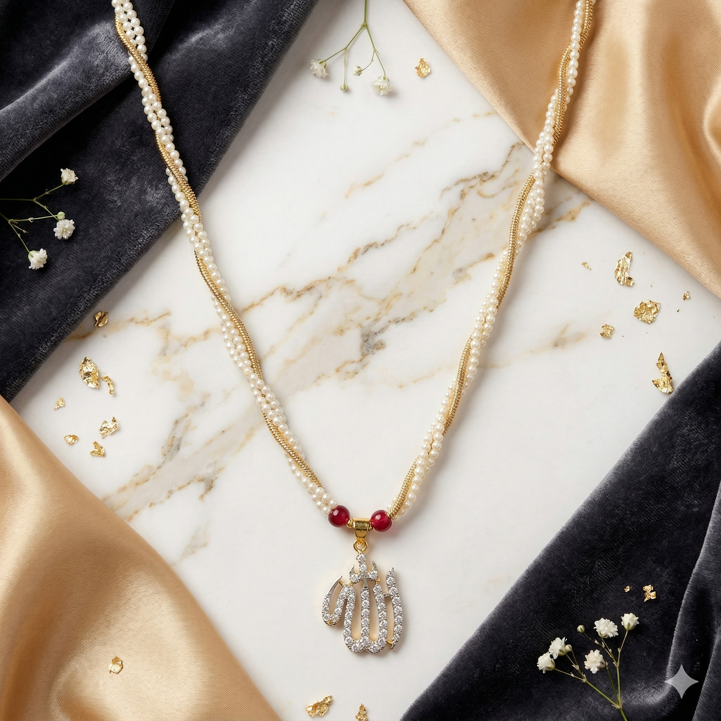 ZAHEEN KAMRAN - Allah Pendat Necklace
