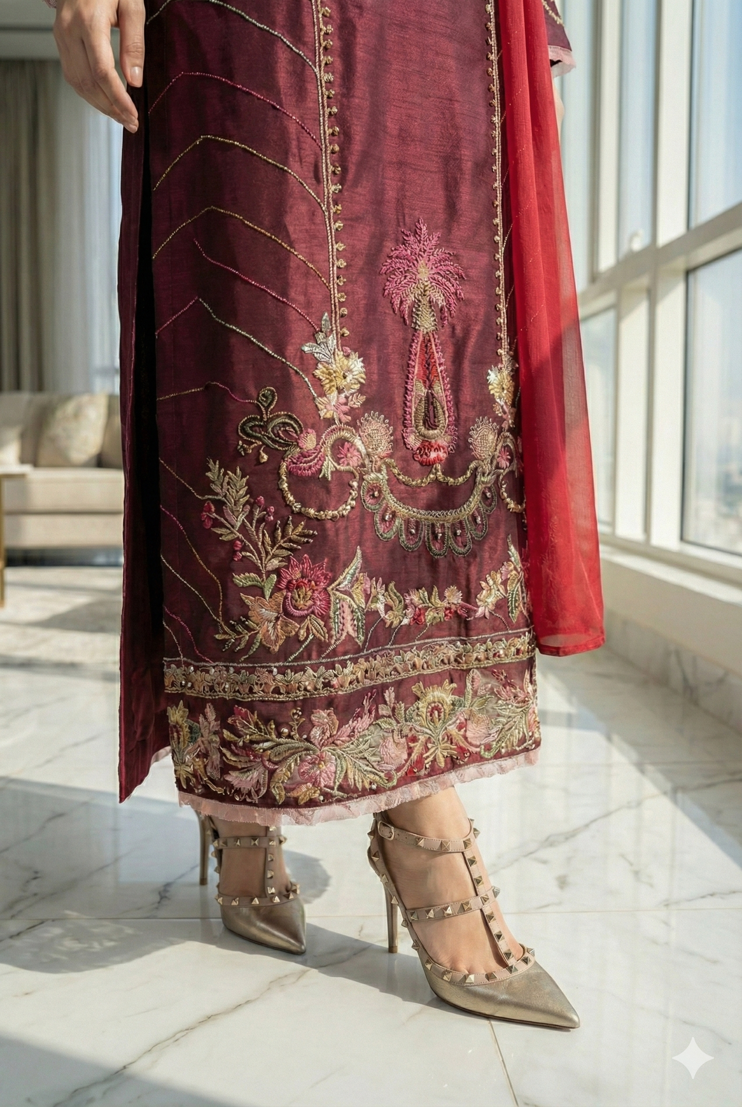 SAMMY K- Maroon Long