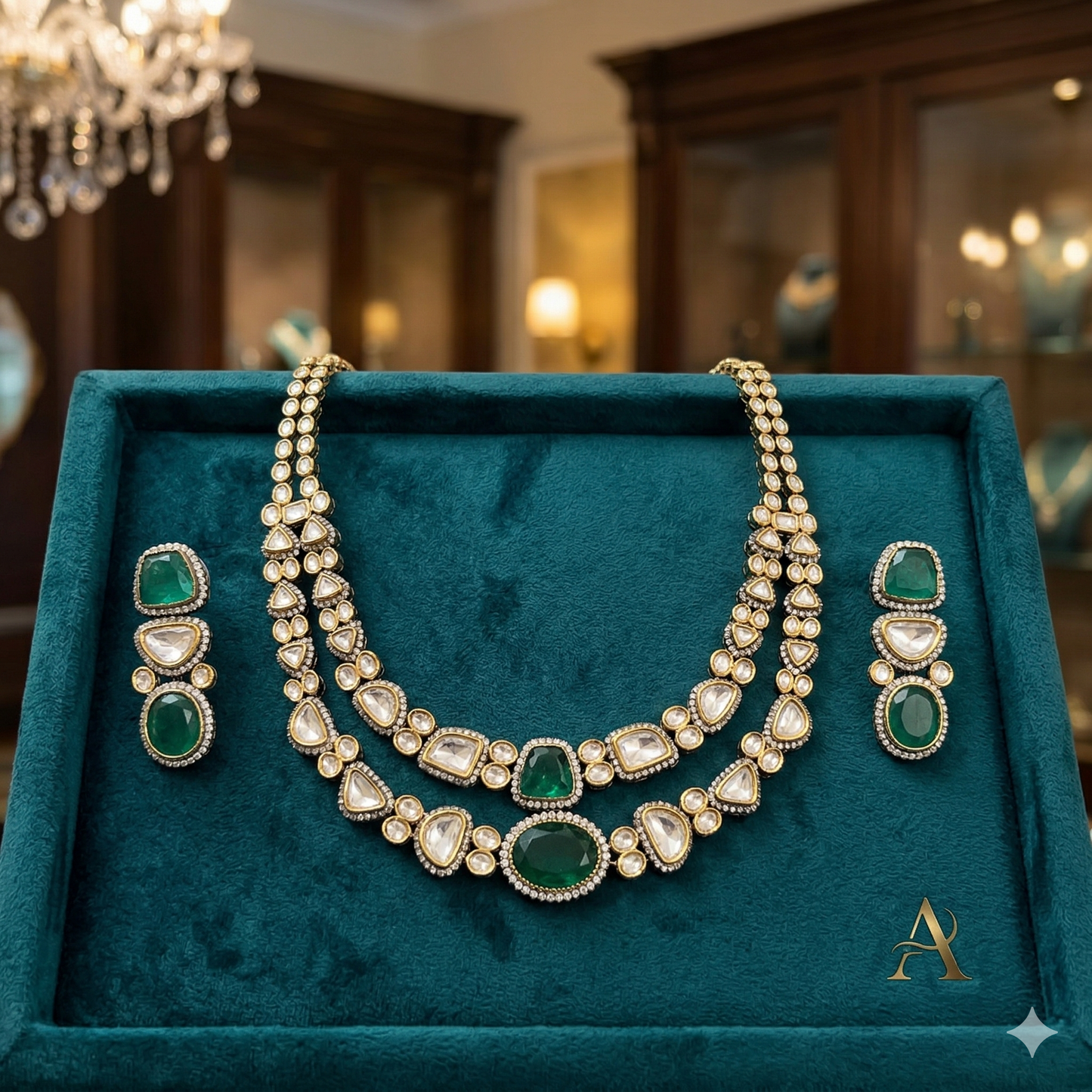 DAHLIA BY SEHAR ZAFAR - Bahar Double String Set