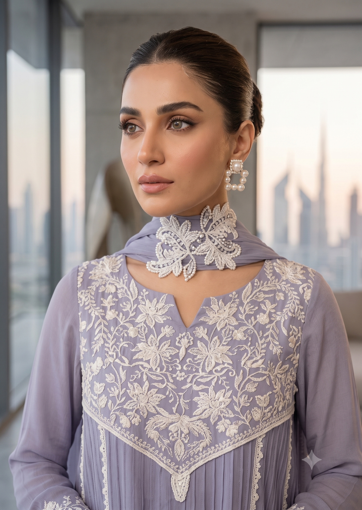 FARAH ZUBAIR- Purple