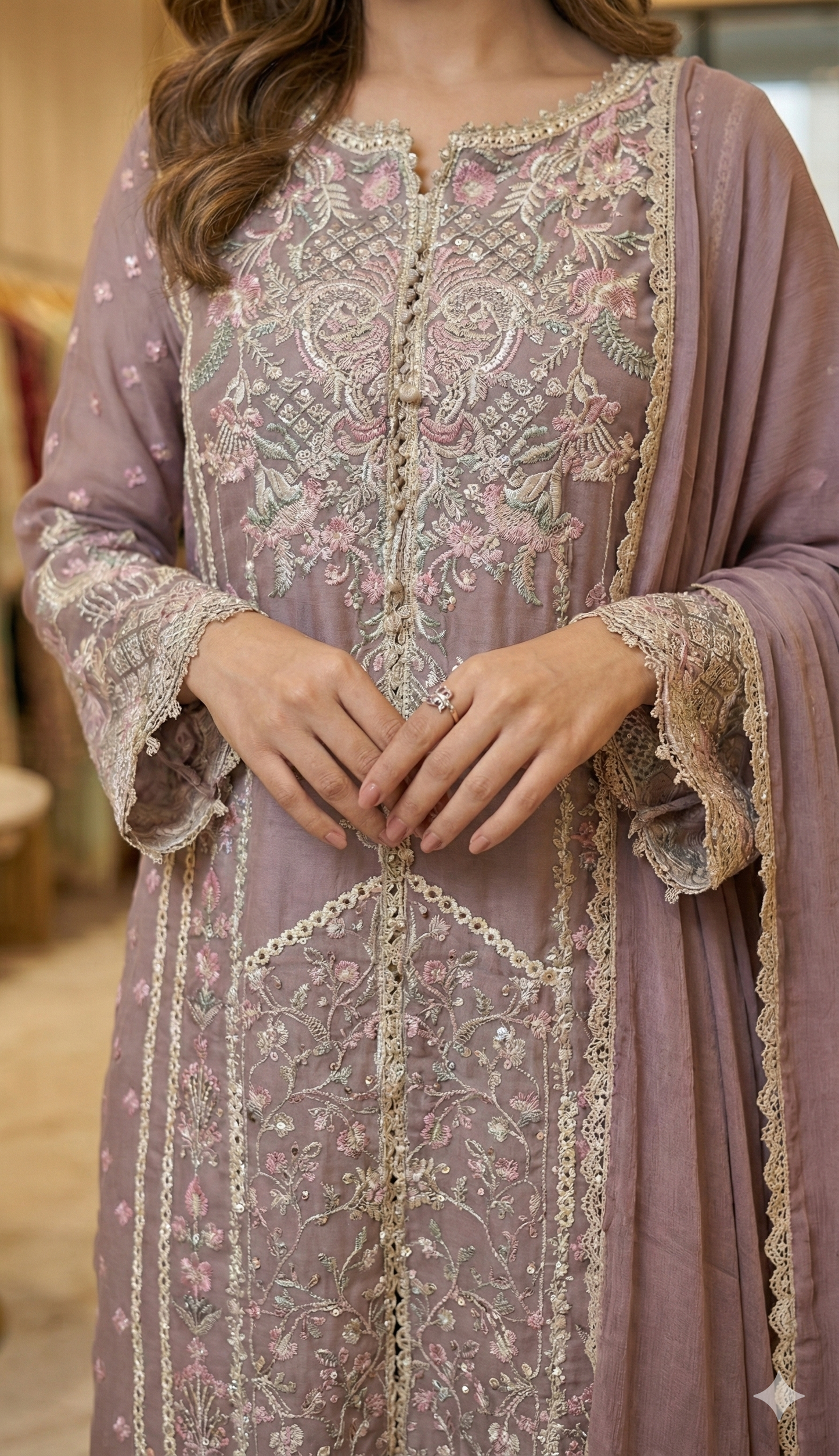 THREADS AND MOTIFS- Violet