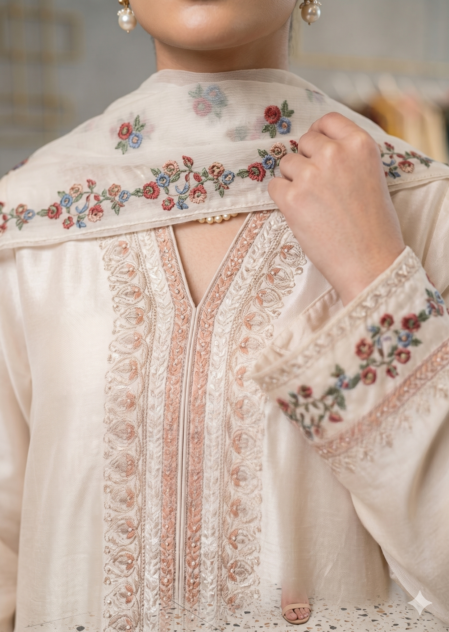 KOMAL LAKHANI - NC Printed Patta Aari