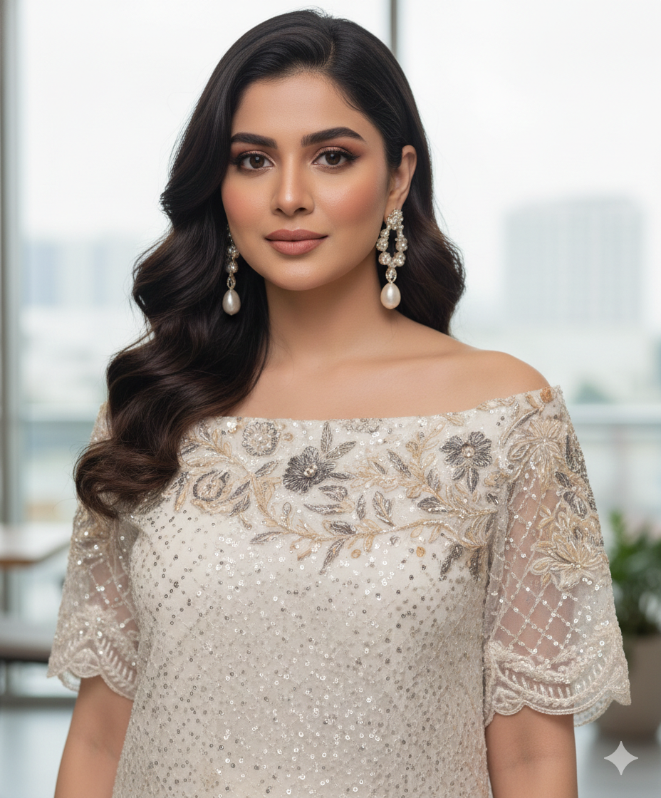 FARAH ZUBAIR - White Angle