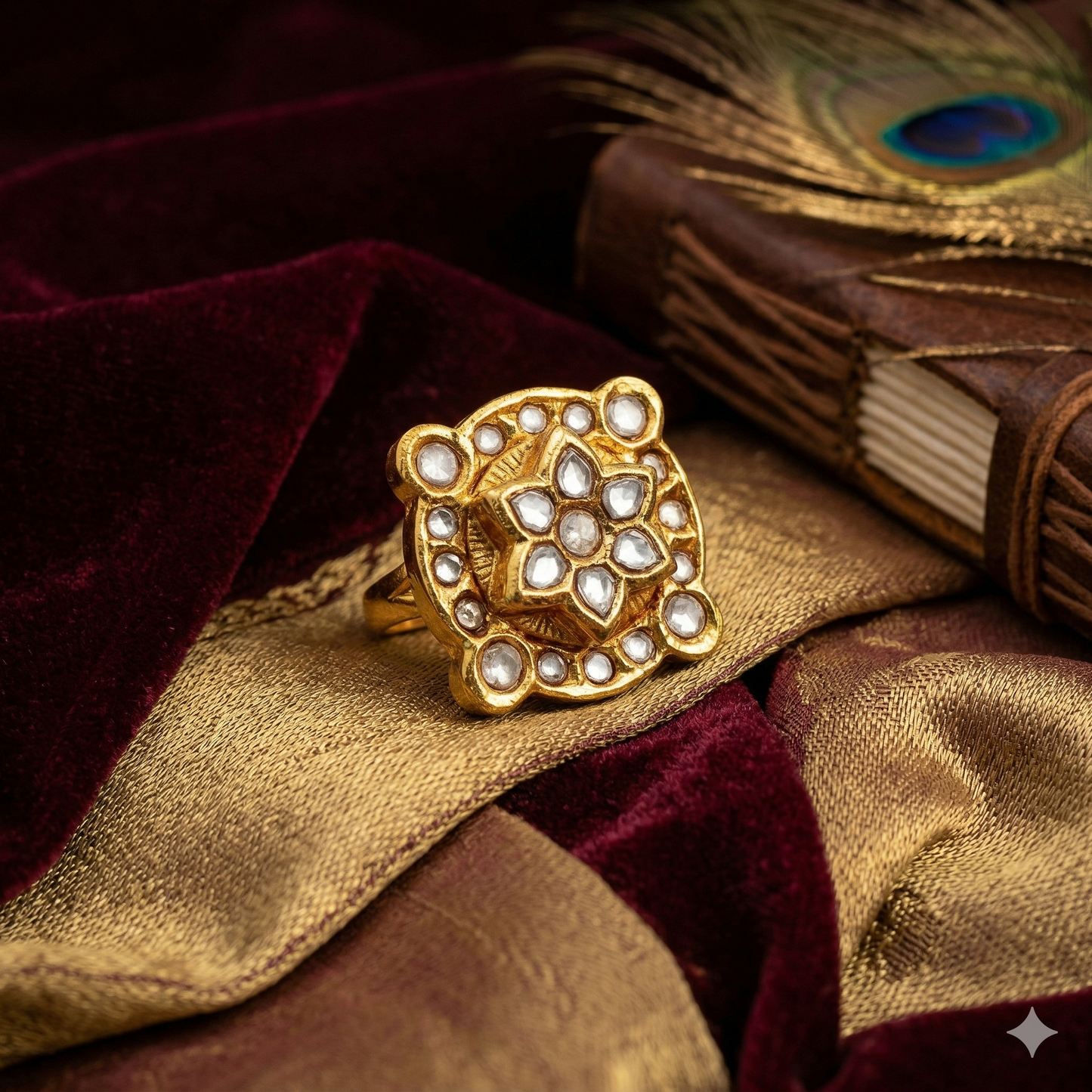 ZAHEEN KAMRAN - Kundan Ring