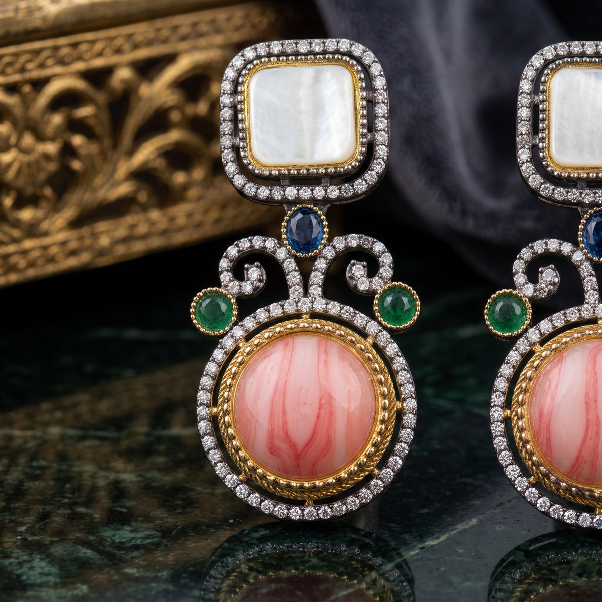 DHALIA BY SEHAR ZAFAR - Pink multi