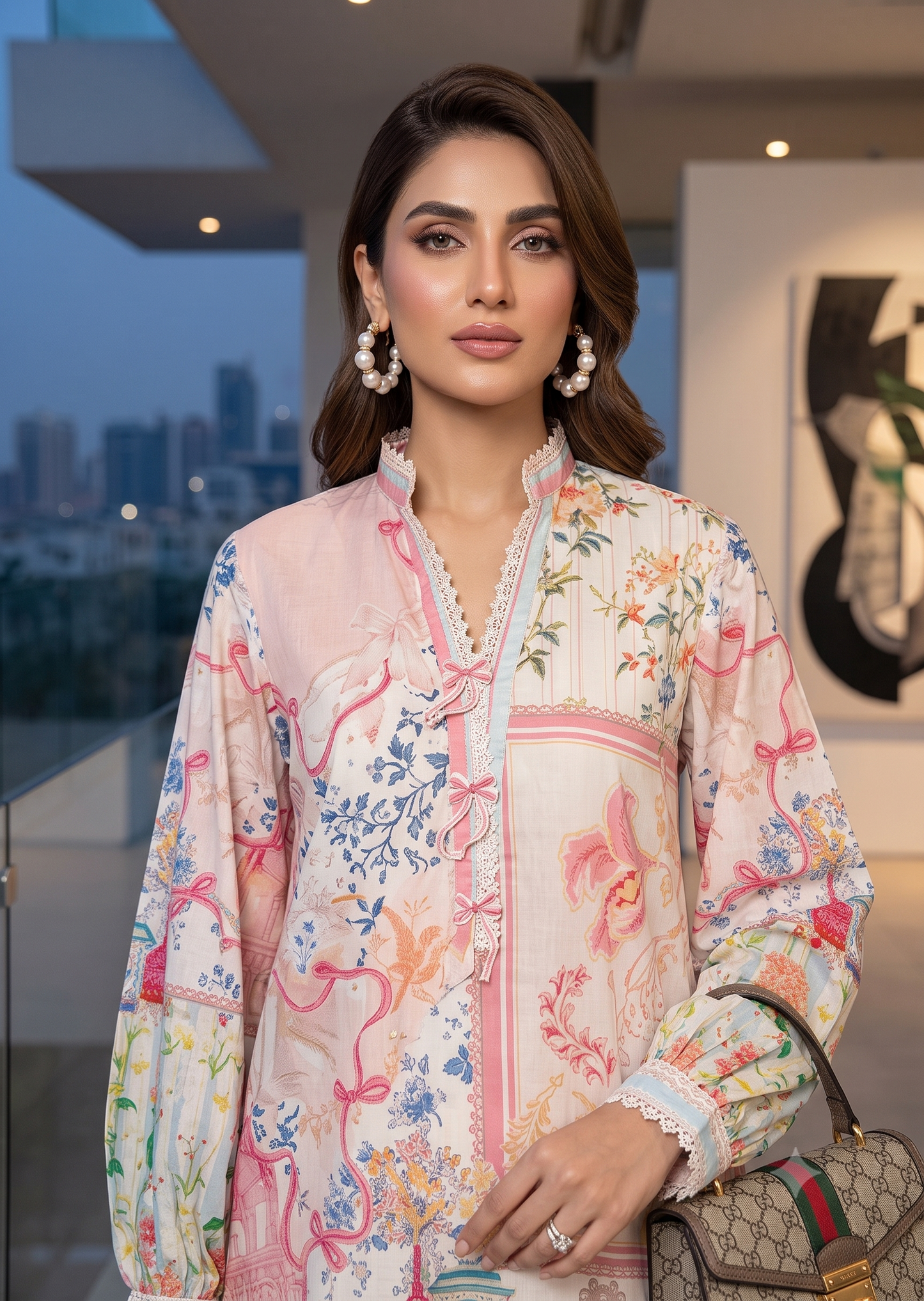 THREADS AND MOTIFS - Pink Ribbon