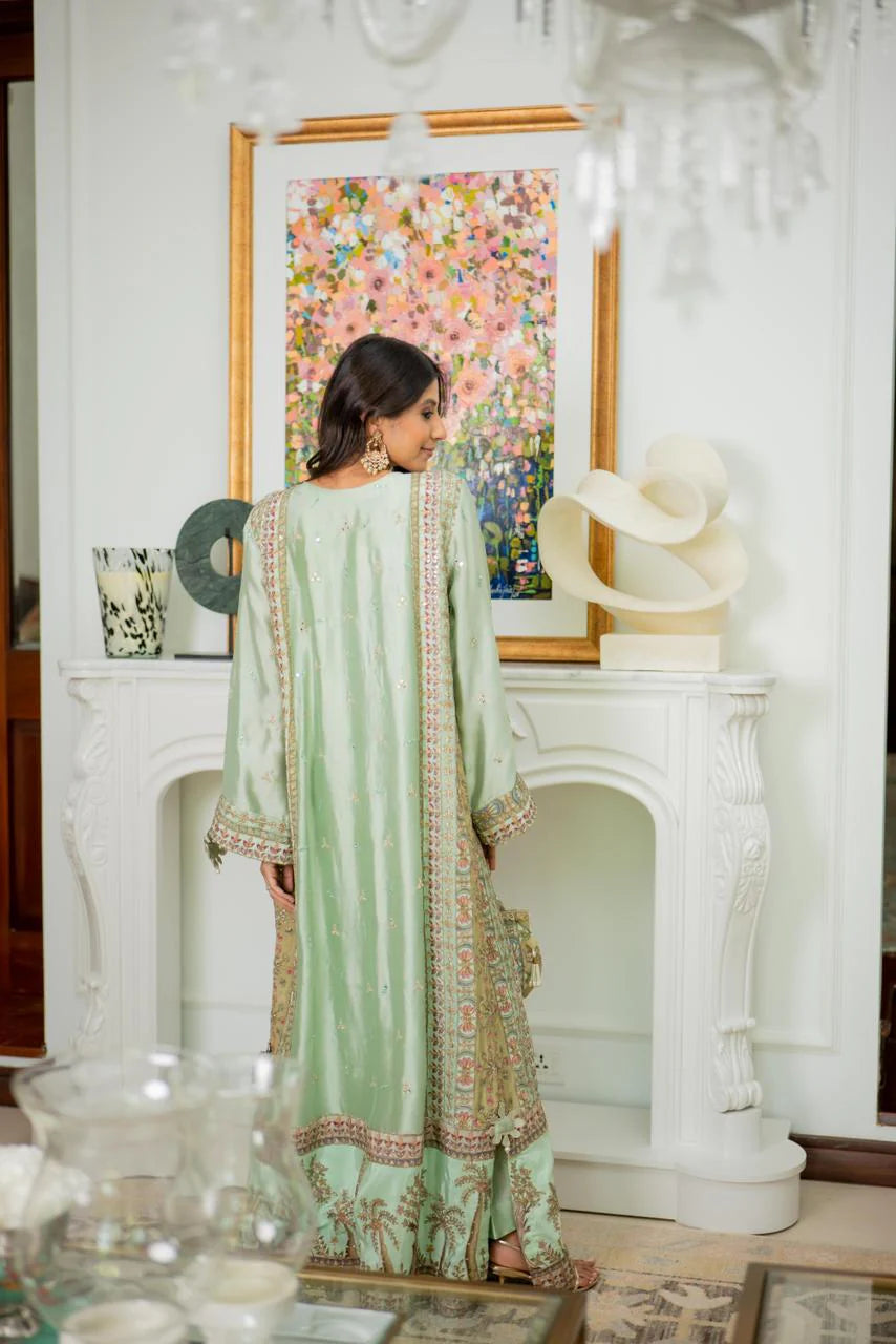 WAJEEHA ANSARI - Zinnia with Potli