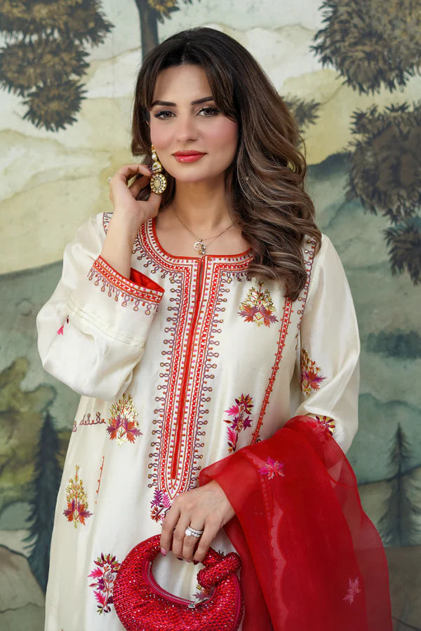 SEEMA IFTIKHAR - Beige Kurta