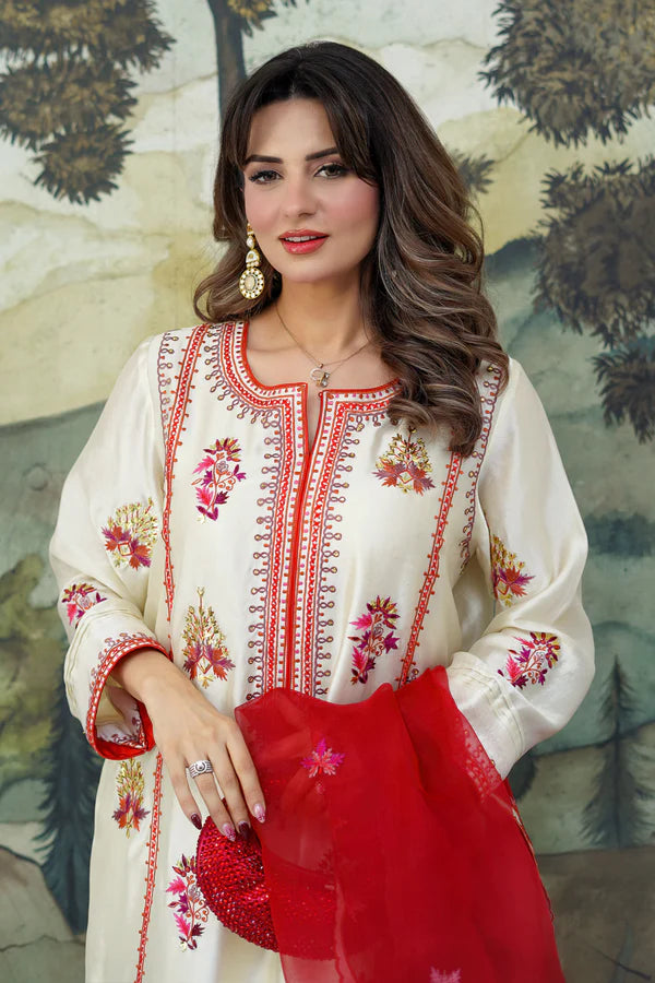 SEEMA IFTIKHAR - Beige Kurta