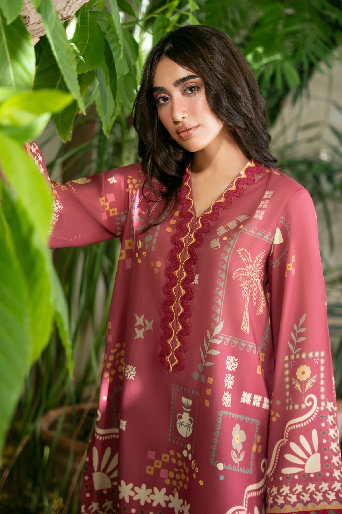 ZURI BY ZAINAB- Maroon