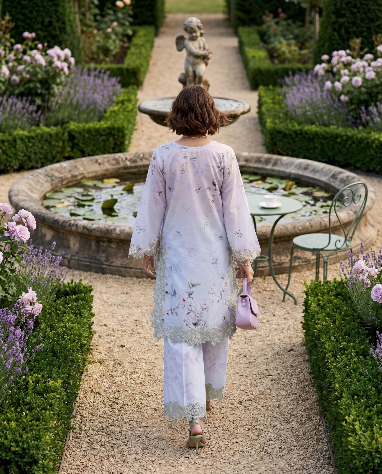 THREADS AND MOTIFS - Lilac Jardin