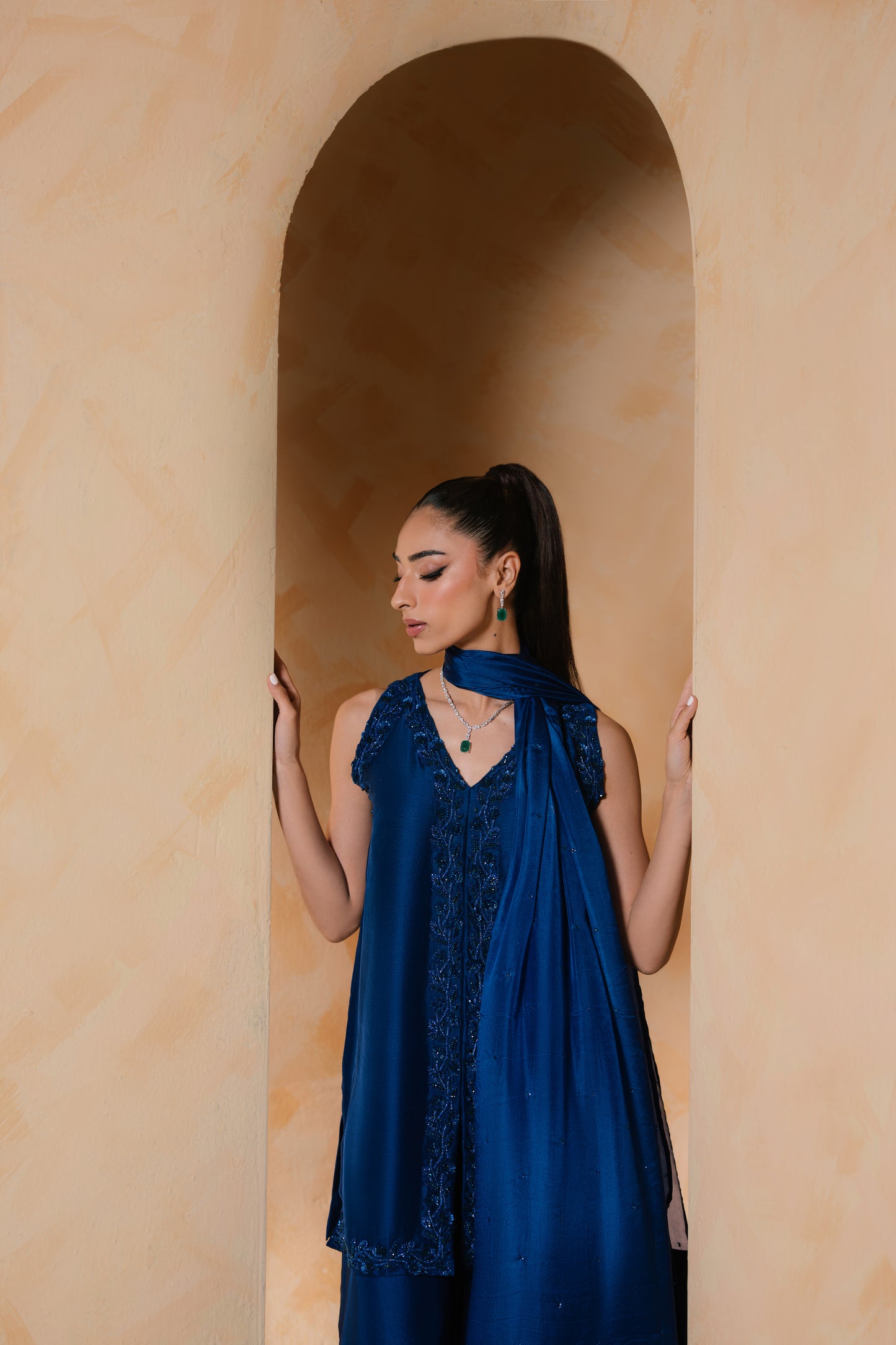 SAMMY K - Royal Blue Sleeveless