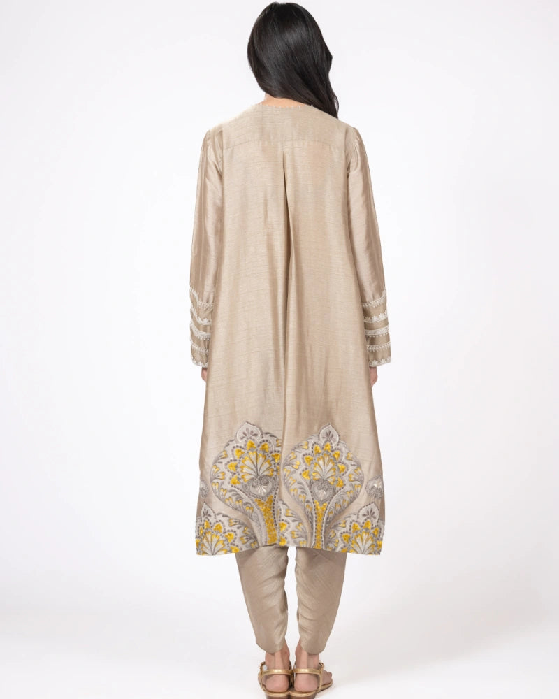 ALEENA FAREENA - Taupe Hi low