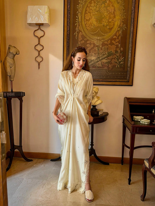 UMA DARA - Lemon Sorbet Kaftan