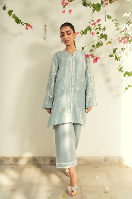 KOMAL LAKHANI- Blue imran Sleeves