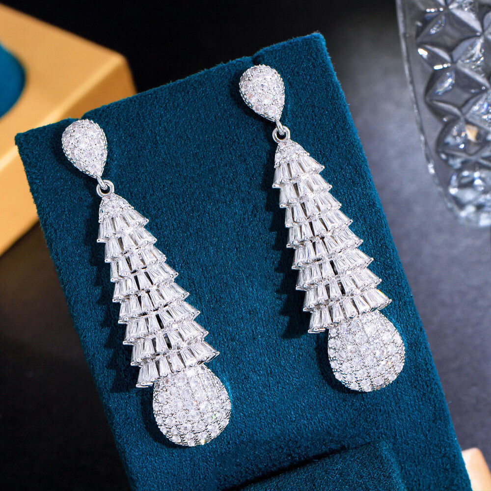 Dahlia by Sehar Zafar - Pinecone Earrings