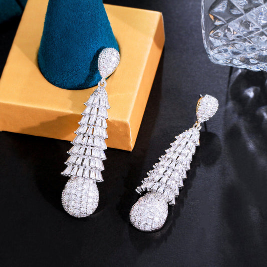Dahlia by Sehar Zafar - Pinecone Earrings