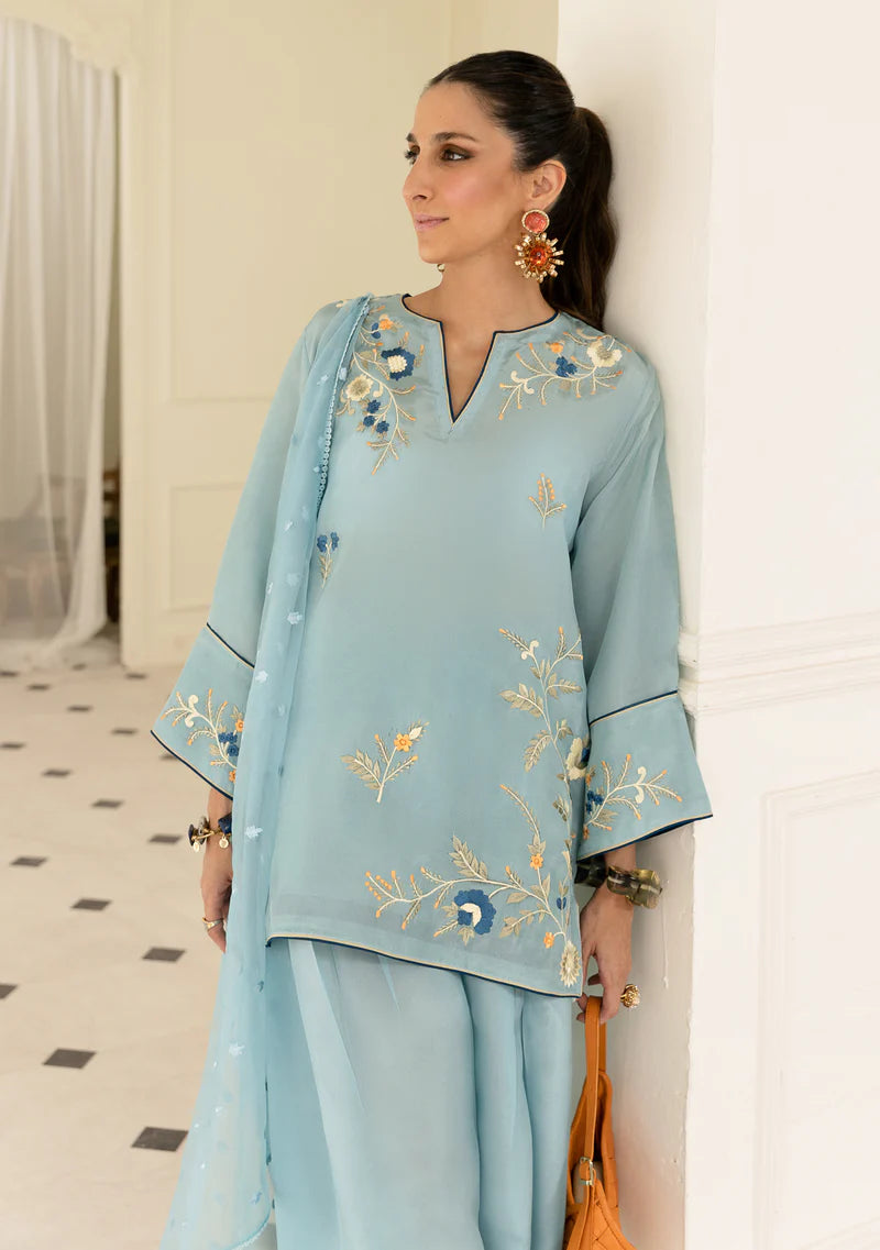 ZAINAB ZULFIQAR - Soha Sky blue