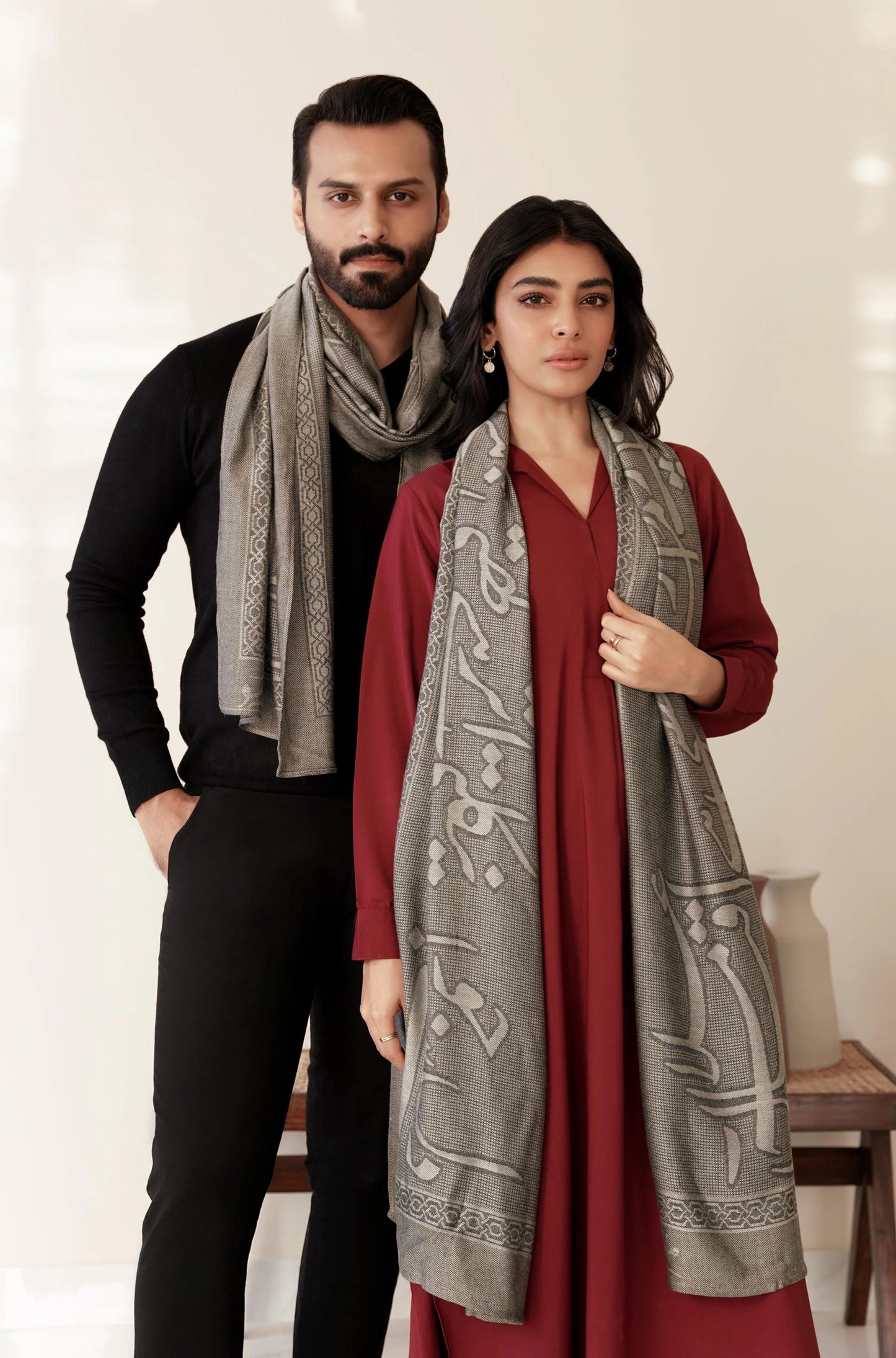 Manto - Parvaaz Stole Grey