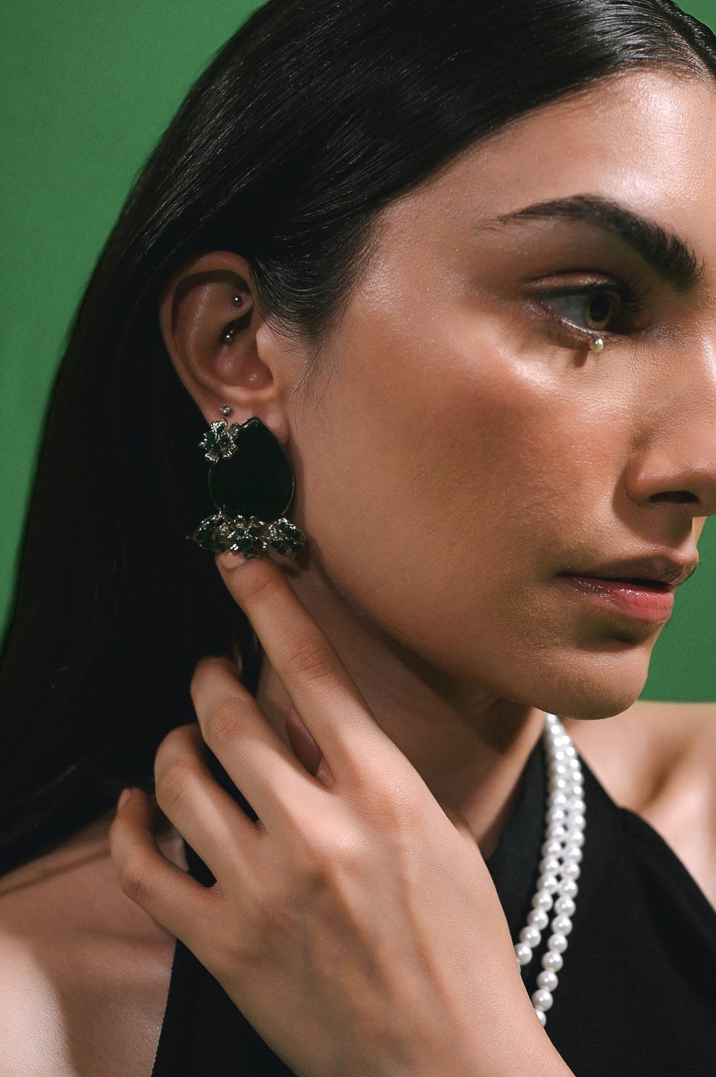 ESFIR JEWELRY - Narcisa Tops (Emerald)