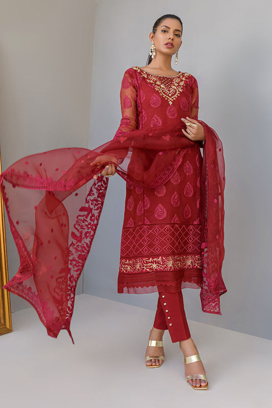 FATIMA KHAN - Charismatic red