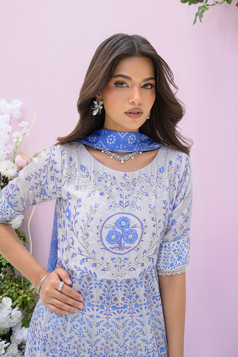 FATIMA KHAN - Azure Blue