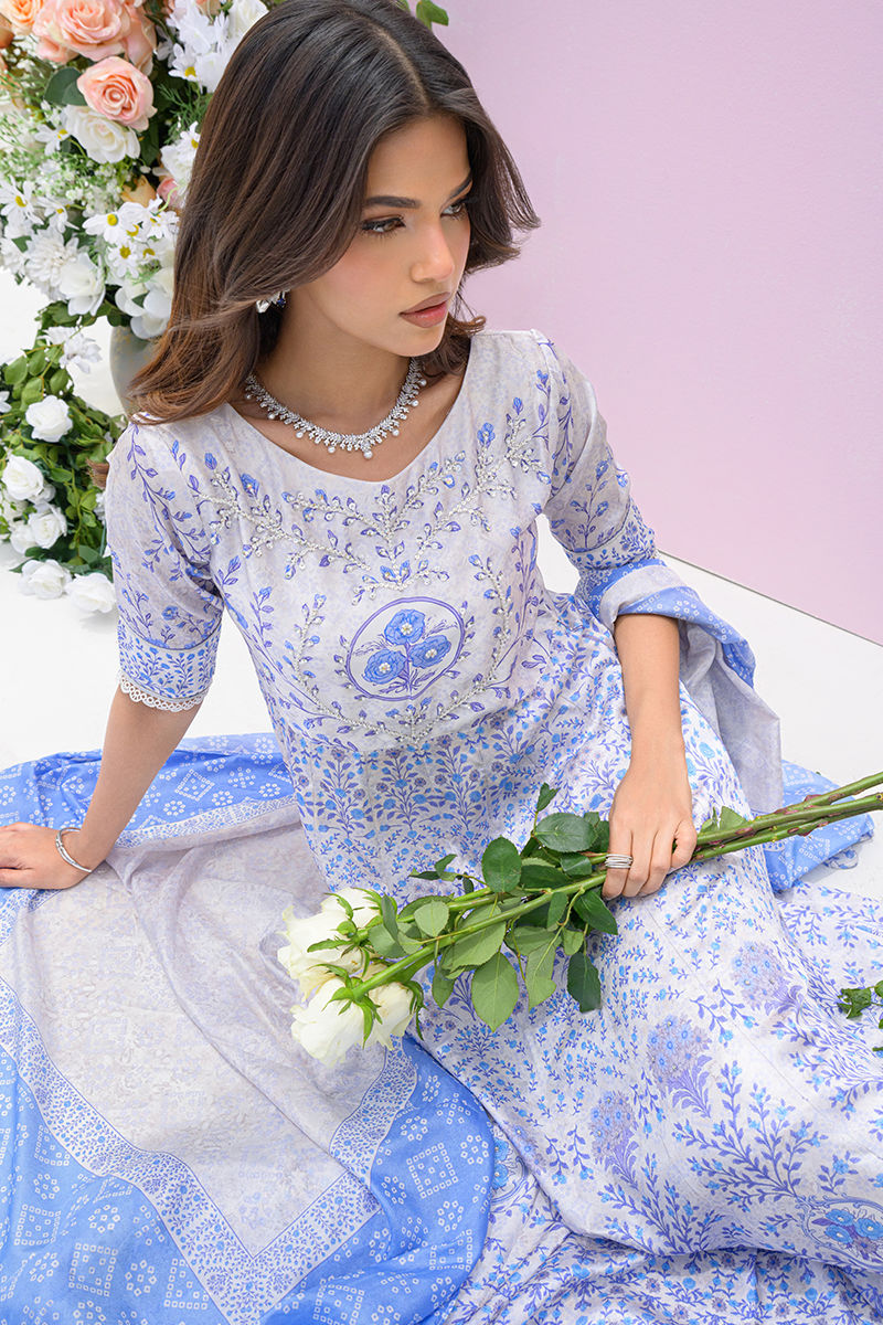 FATIMA KHAN - Azure Blue