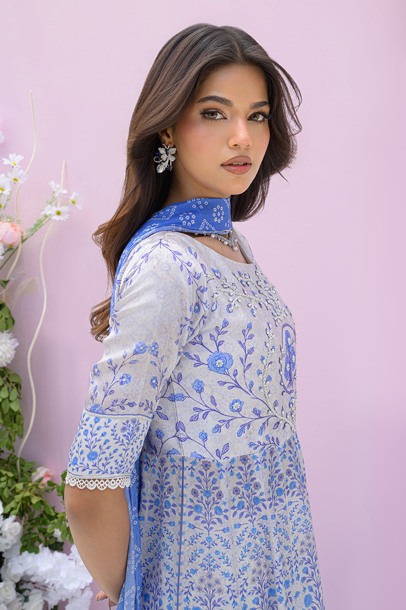 FATIMA KHAN - Azure Blue