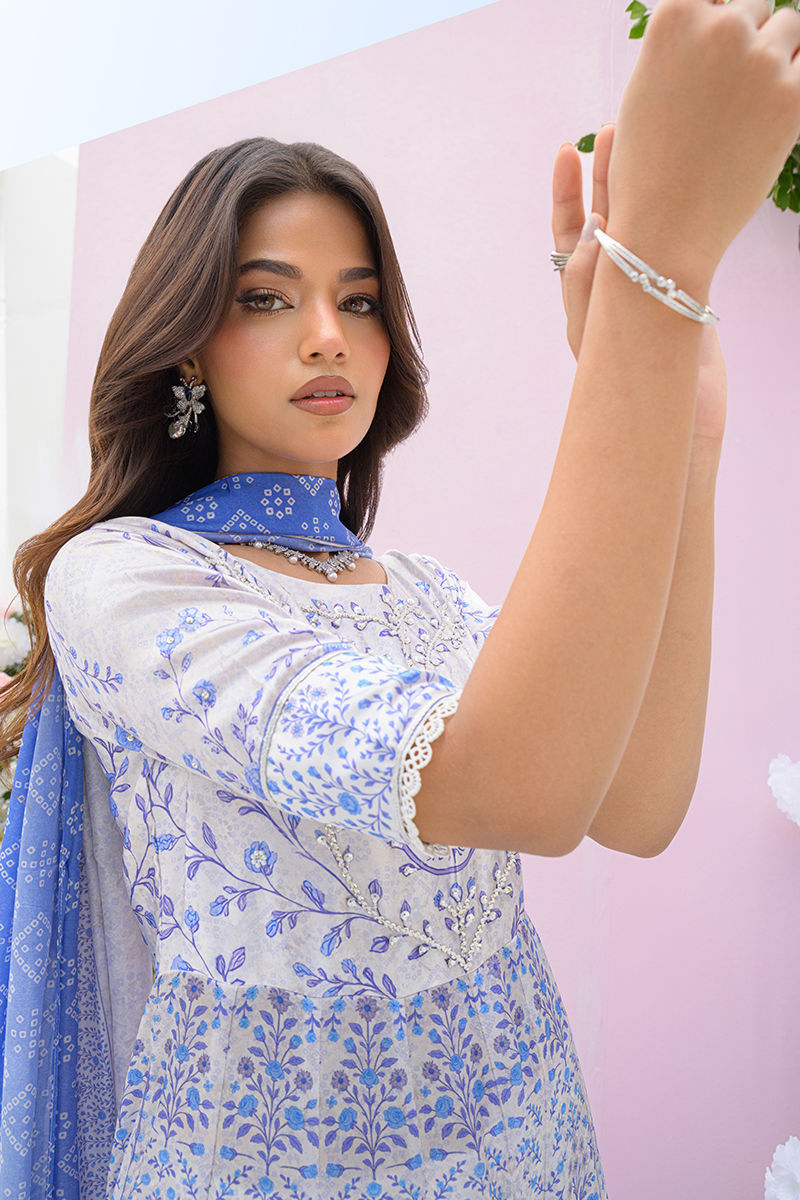 FATIMA KHAN - Azure Blue