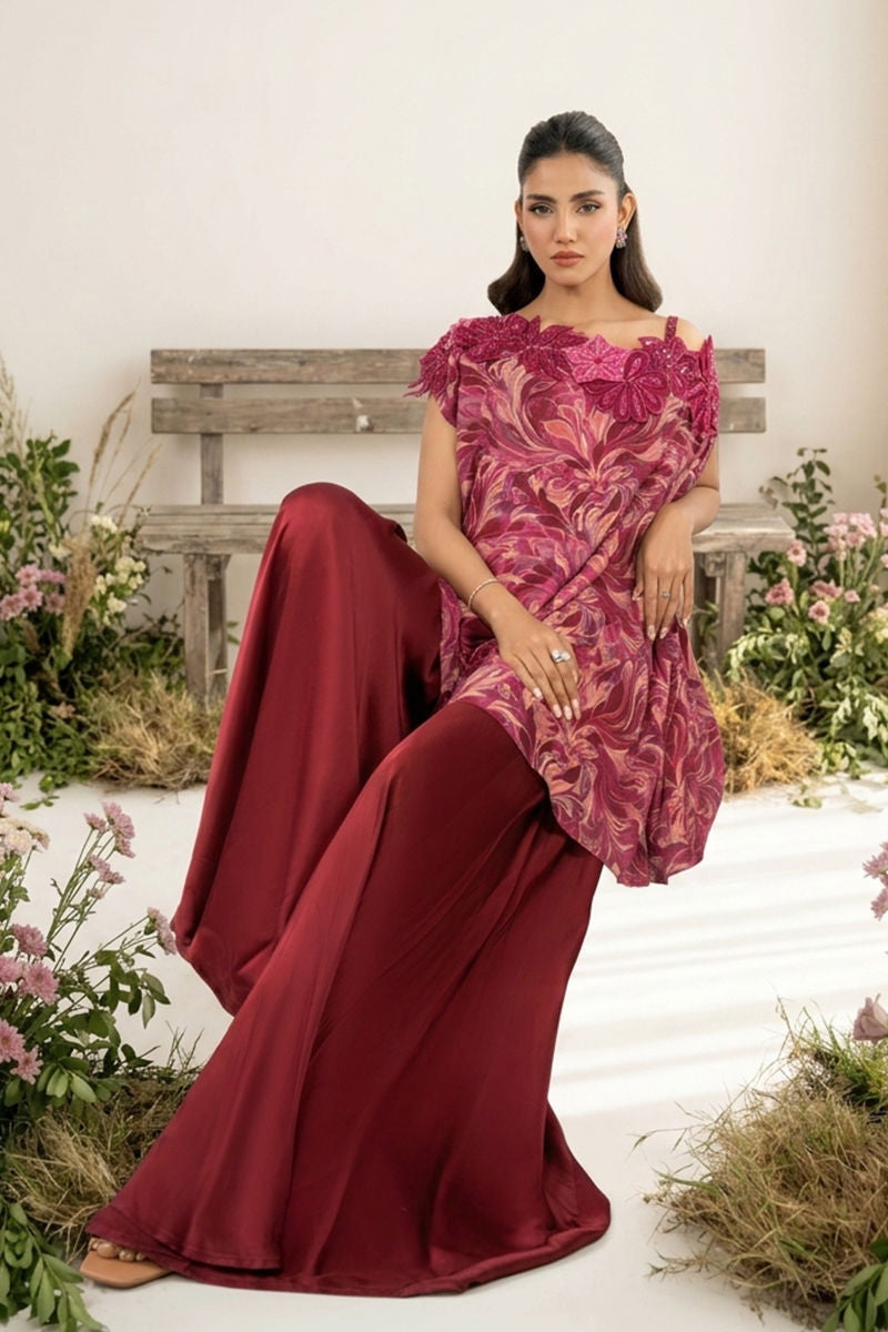 FATIMA KHA - CRIMSON SWIRL