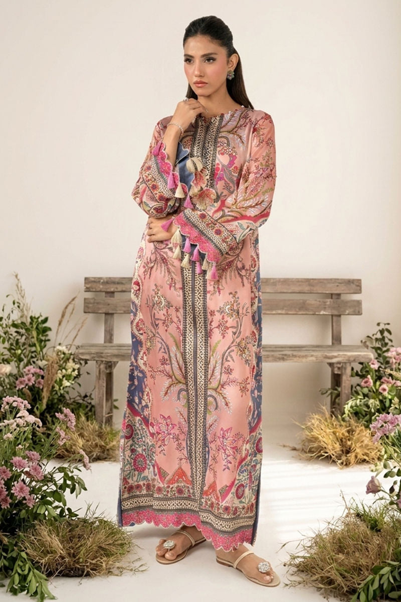 FATIMA KHAN - Dusty Rose Kaftan